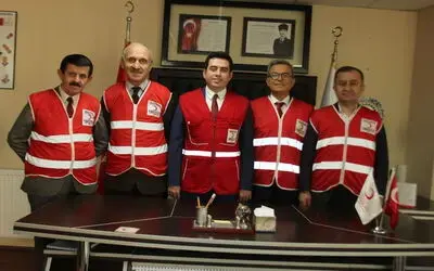 Yeni Kızılay Yönetimi Bafra Basını İle Bir Araya Geldi