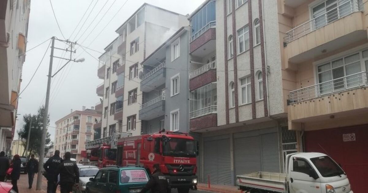Baca Yangını Korkuttu