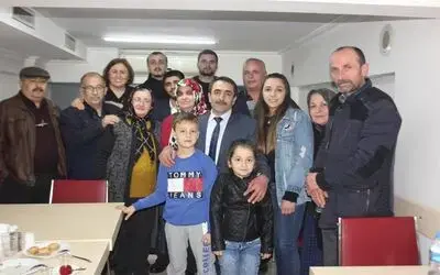 Hacınabi Mahallesi Muhtar Adayı Rıza Keleş Azalarıyla İstişare Toplantısı Yaptı