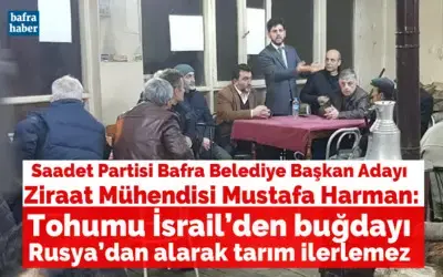 Mustafa Harman: Tohumu İsrail’den Buğdayı Rusya’dan Alarak Tarım İlerlemez
