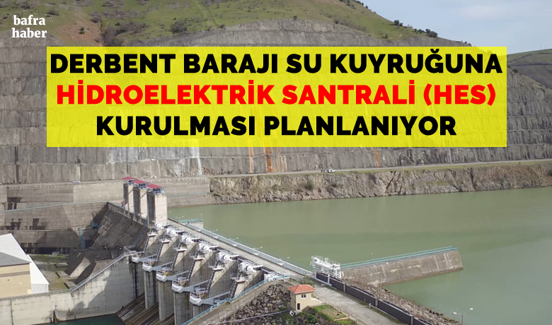 Derbent Barajı Su KuyruğunaHidroelektrik  Santrali Kurulması Planlanıyor - Ceyduru Elektrik, Samsun’un Bafra ilçesinde Kızılırmak Nehri üzerinde 22 MW’lık Duru Hidroelektrik Santrali kurmayı planlıyor.