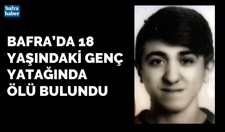 18 Yaşındaki Genç Evinde Ölü Bulundu - Samsun'da 18 yaşındaki bir genç evinde ölü bulundu.