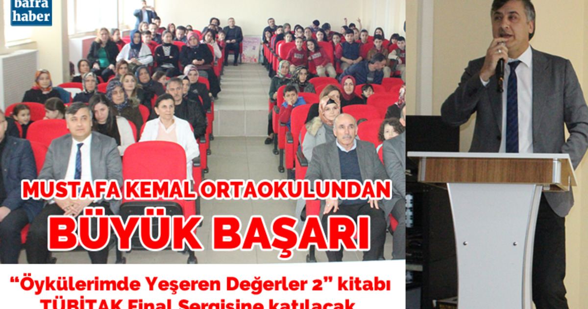 “öykülerimde Yeşeren Değerler 2” Kitabı Tübitak Final Sergisine Katılacak