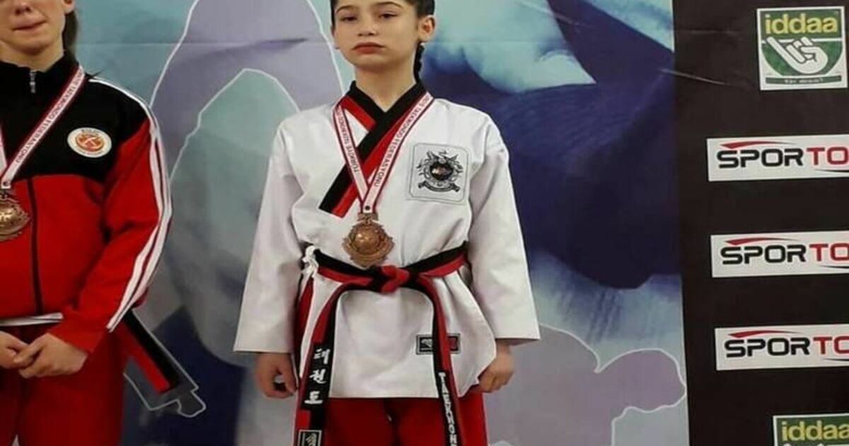 Zülbiye Aksu Türkiye Poomsae Şampiyonasında 3. Oldu