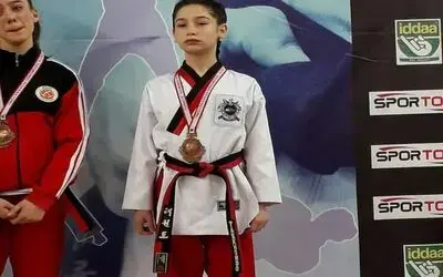 Zülbiye Aksu Türkiye Poomsae Şampiyonasında 3. Oldu