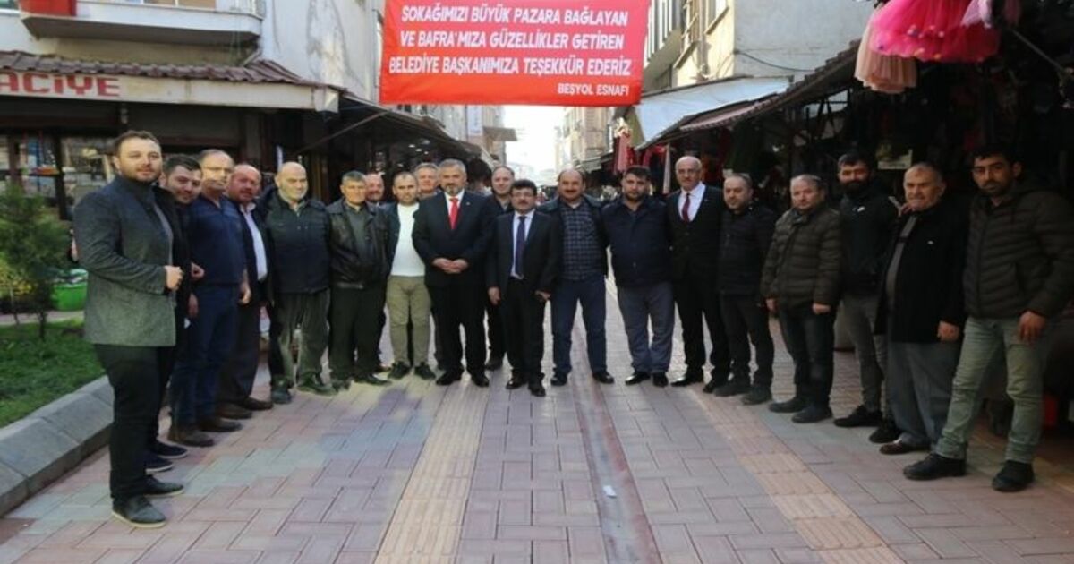 Cordanoğlu Sokak Sakinlerinden Başkan Kılıç'a Teşekkür