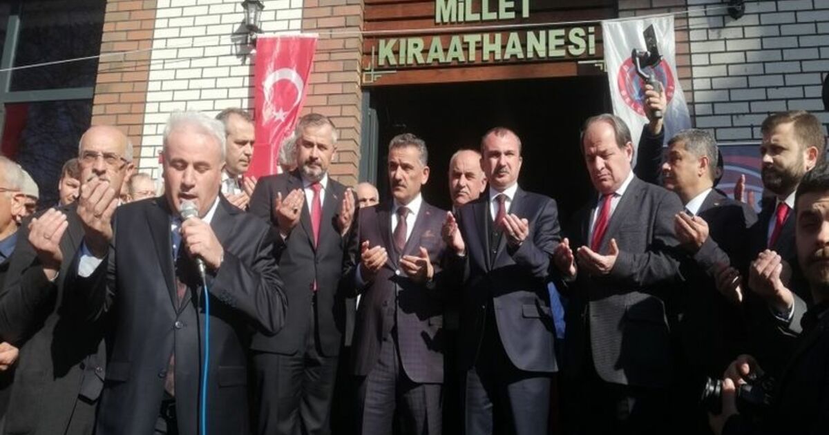 Bafra’da Millet Kıraathanesi Açıldı
