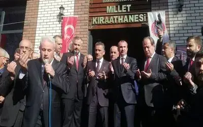 Bafra’da Millet Kıraathanesi Açıldı