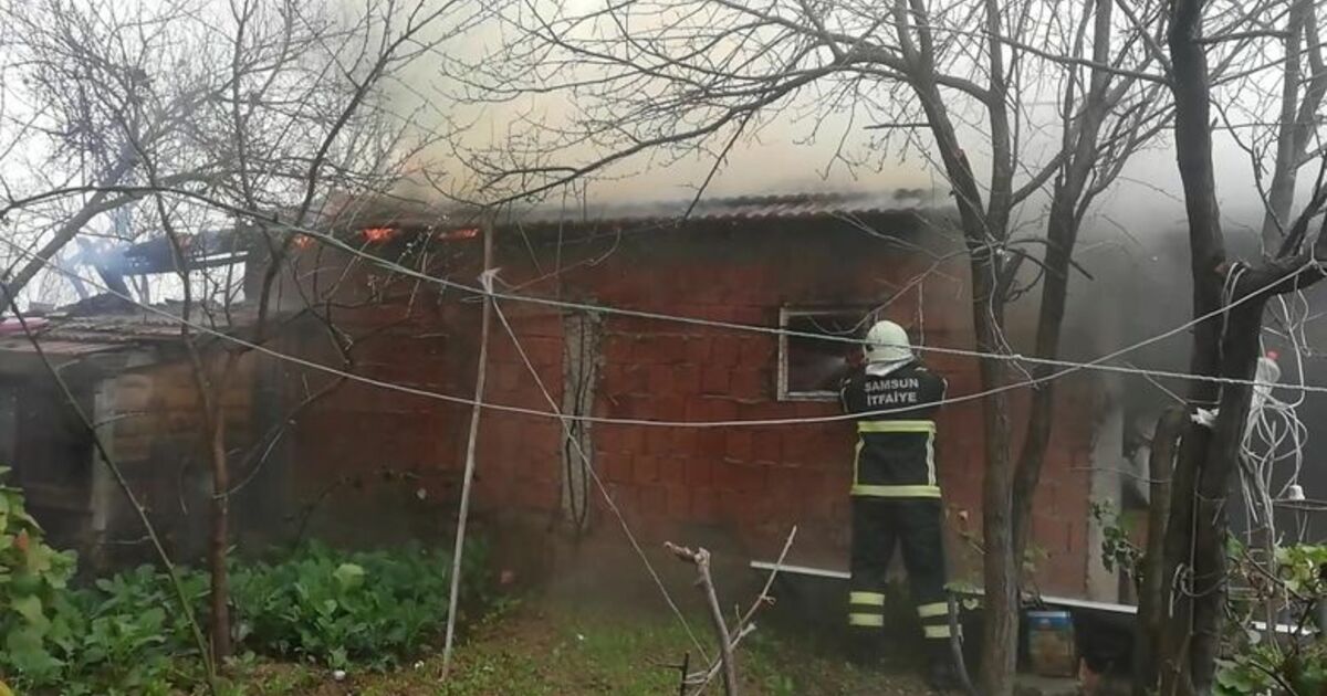 Depoda Çıkan Yangın Korkuttu