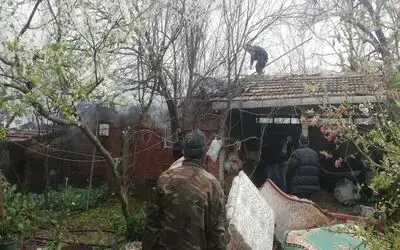 Depoda Çıkan Yangın Paniğe Neden Oldu