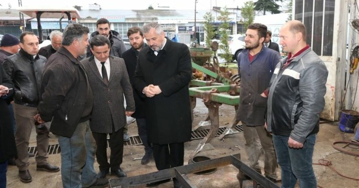 Başkan Kılıç, Sanayi Esnafının Sorunlarını Dinledi