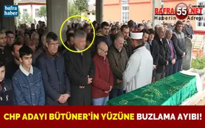Chp Adayı Kemal Bütüner’in Yüzüne Buzlama Ayıbı 