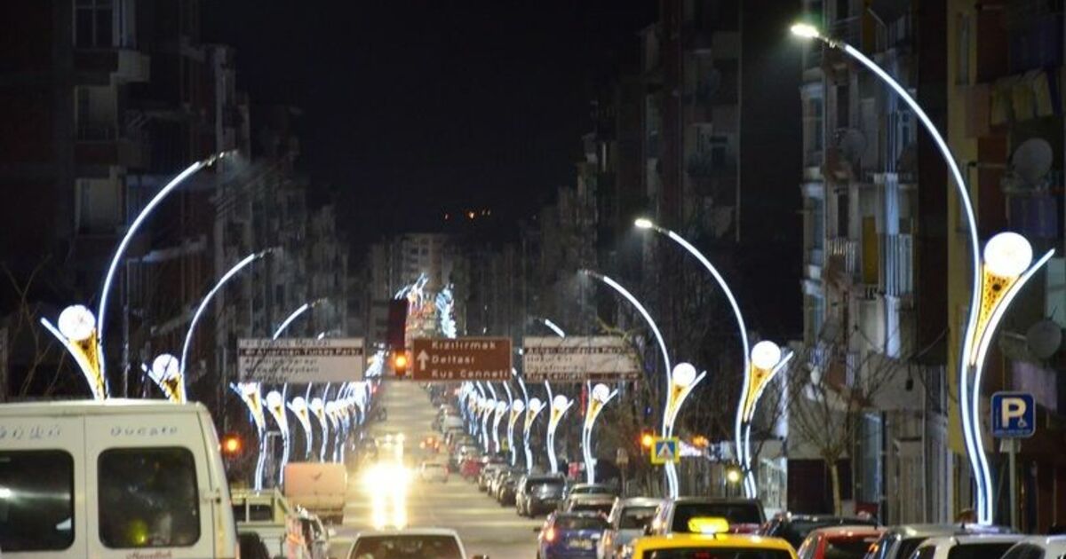 İşte Bafra Gençlik Caddesi’nin Yeni Hali!