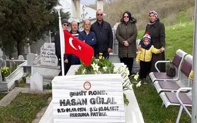 Şehit Piyade Onbaşı Hasan Gülal Kabri Başında Anıldı
