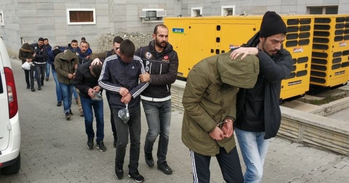 Samsun'da Uyuşturucudan 7 Zanlı Adliyede