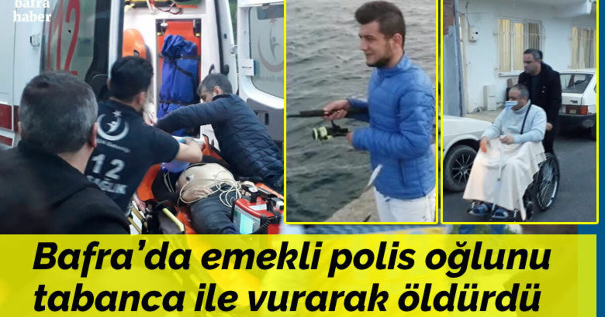 Emekli polis oğlunu öldürdü