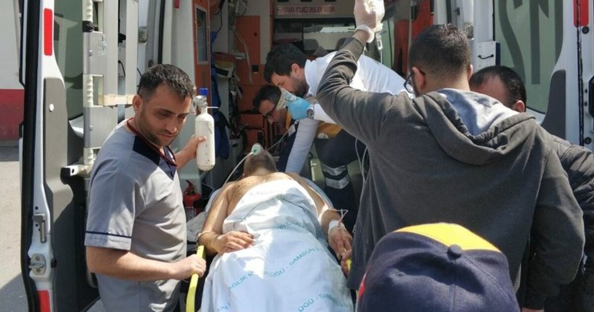 Samsun'da Markette Dehşet: 1 Ağır Yaralı