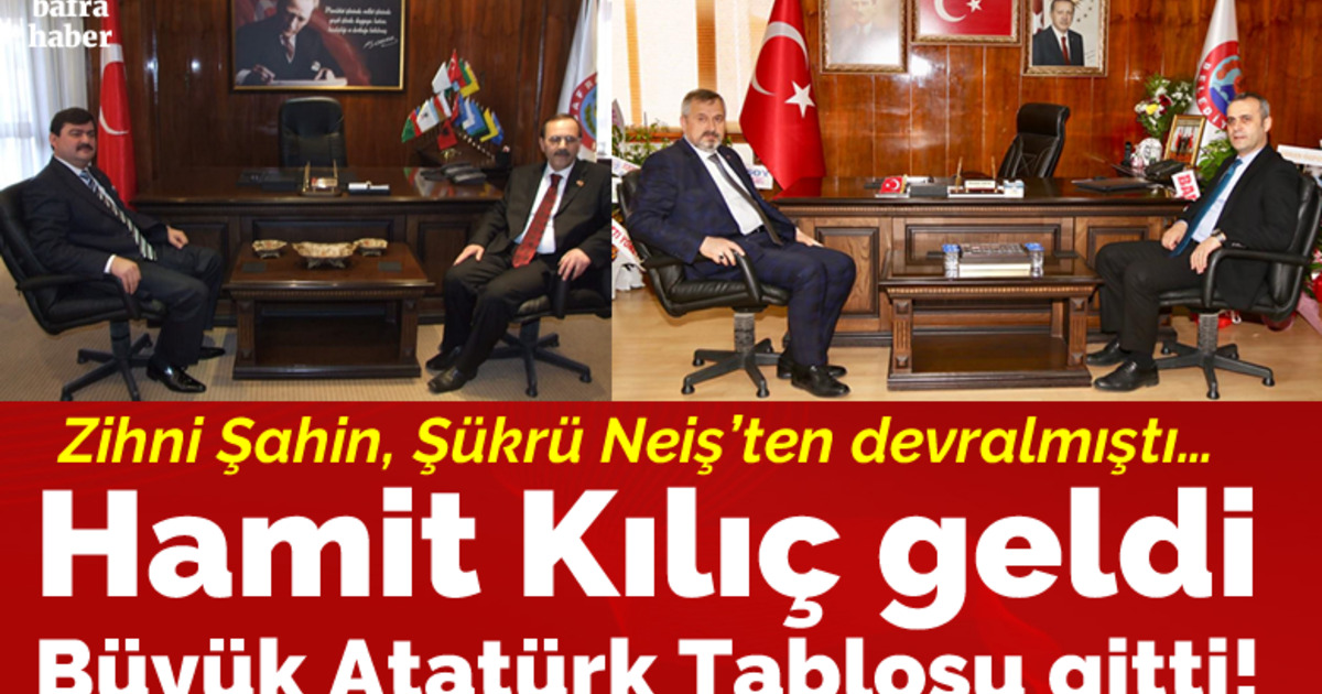 Hamit Kılıç Geldi Büyük Atatürk Tablosu Gitti!