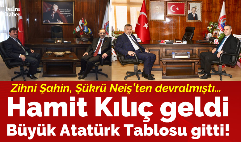 Hamit Kılıç Geldi Büyük Atatürk Tablosu Gitti!