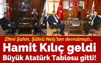 Hamit Kılıç Geldi Büyük Atatürk Tablosu Gitti!