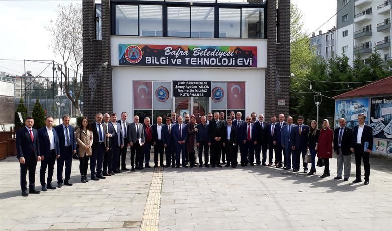 Bafra Belediyesi YeniDönem Meclis Toplantısı Yapıldı - Bafra Belediyesi ilk meclis toplantısı Belediye BaşkanıHamit Kılıç başkanlığında, Alparslan Türkeş Parkı Sosyal Tesislerinde yapıldı.