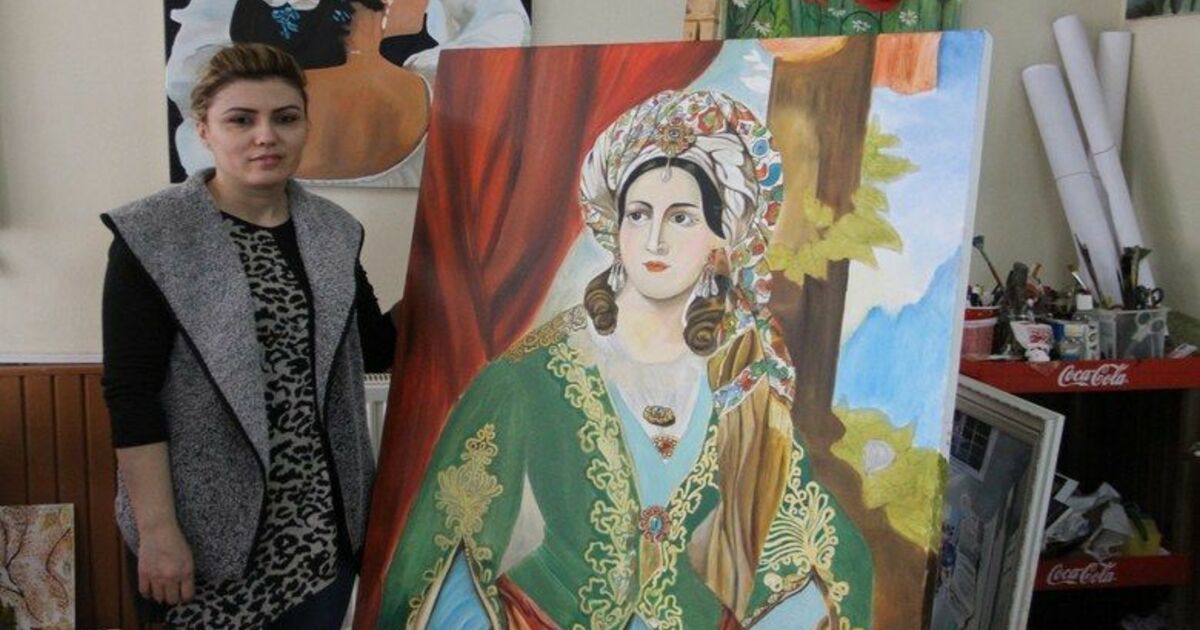 Emekli Kadınlar Resim Kursunda Buluştular