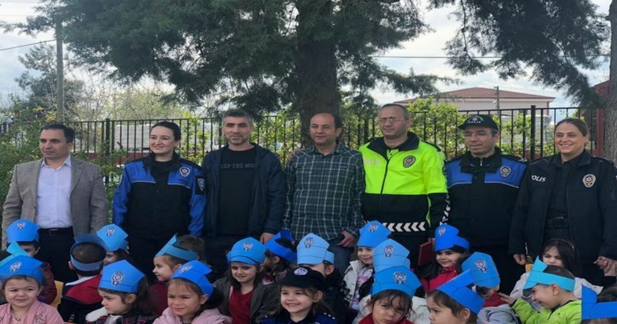 Toplum Destekli Polislerden Anaokulu Öğrencilerine Eğitim 