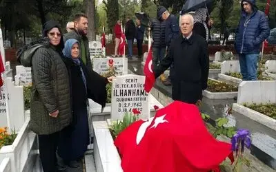 Samsunlu Şehit Kabri Başında Anıldı