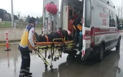Otomobil İle Akülü Bisiklet Çarpıştı: 1 Yaralı