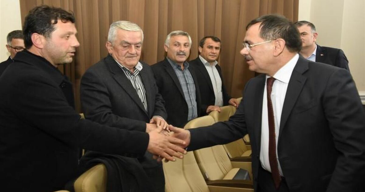 Mustafa Demir Bafralı Muhtarlar İle Buluştu