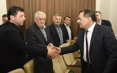 Mustafa Demir Bafralı Muhtarlar İle Buluştu