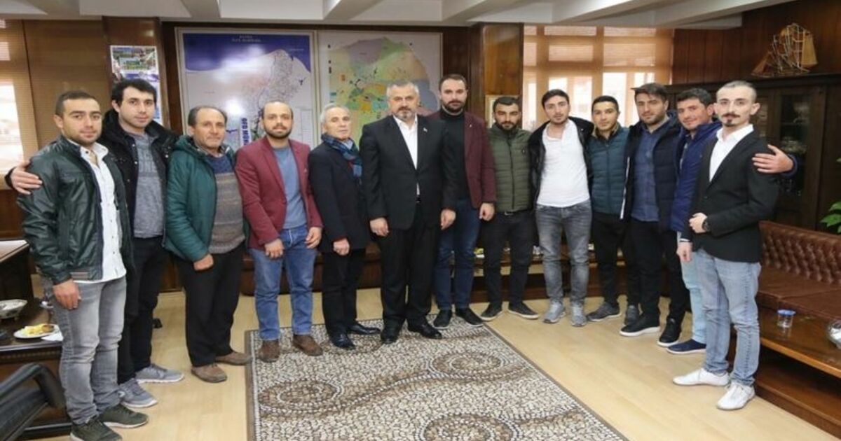 Hamit Kılıç, İstanbul Genç Bafralılar Derneği’ni Ağırladı