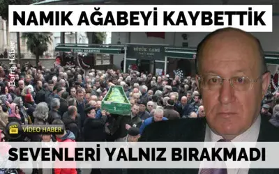 Bafra Musiki Cemiyeti Başkanı Namık Anarat Son Yolculuğa Uğurlandı