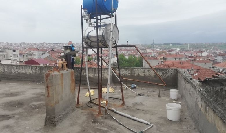 Binaların Güneş Enerji Sistemlerini Çaldılar - Samsun’un Bafra ilçesinde 6 katlı apartmanın teras katından güneş enerjisi sistemlerini çaldılar.