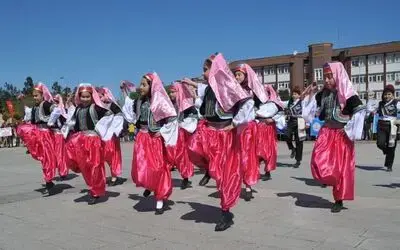 Bafra'da 23 Nisan Coşkusu