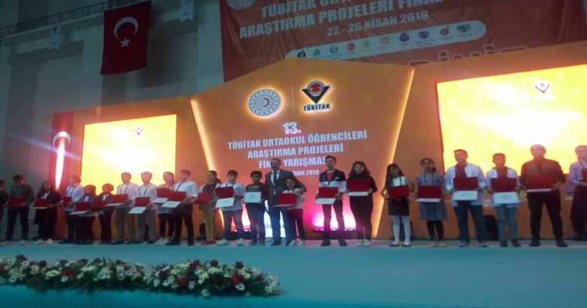 Mustafa Kemal İlkokulu Tübitak Proje Yarışmasında Türkiye 3.sü