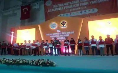 Mustafa Kemal İlkokulu Tübitak Proje Yarışmasında Türkiye 3.sü