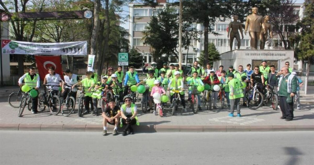 Bafra'da Sağlıklı Yaşam İçin Bisiklet Turu Düzenlendi