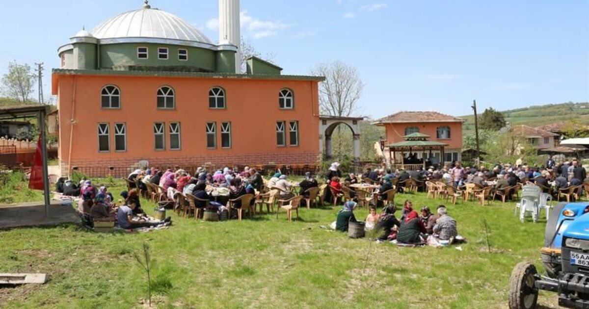 Bafra’da Şükür Ve Afat Kurbanı Kesildi