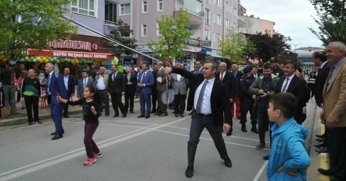Bafra’da “spor Şenliği”