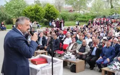 Bafra Kız Anadolu İmam Hatip Lisesinde Mezuniyet Töreni