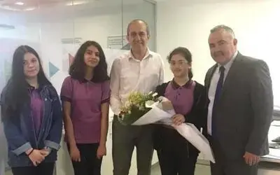 Gazi Ortaokulundan Tekvandocu Nuri Çakır’a Engelliler Haftası Ziyareti
