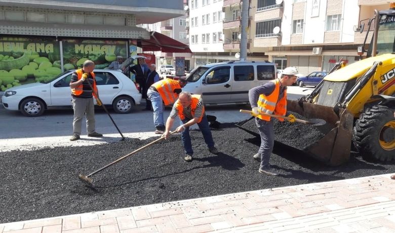 Bafra'da Asfalt Çalışmaları