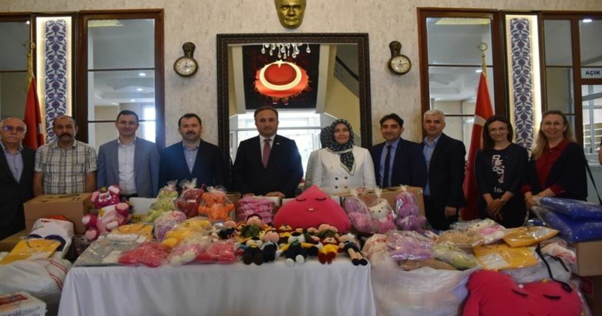 Cerablus’taki Çocukların Bayram Hediyeleri Samsun’dan