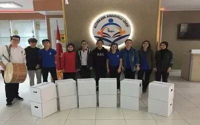 Altınkaya Anadolu Lisesi Öğrencilerinden Örnek Davranış