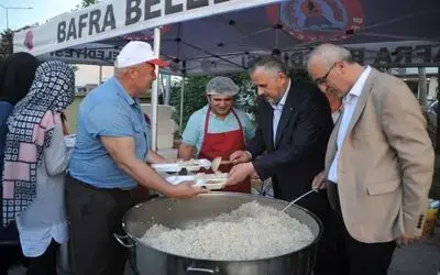 Bafra’da Kadir Gecesi Coşkusu