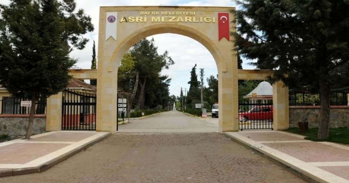 Bafra'da Mezarlığa Ücretsiz Servis