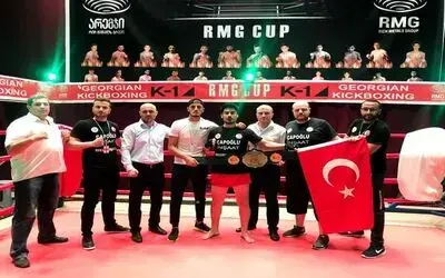 Bafralı Ümit Kazanbaş Uluslararası Kickbox Turnuvasında Birinci Oldu