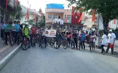 Bafra’da 19 Mayıs Halk Bisiklet Turu