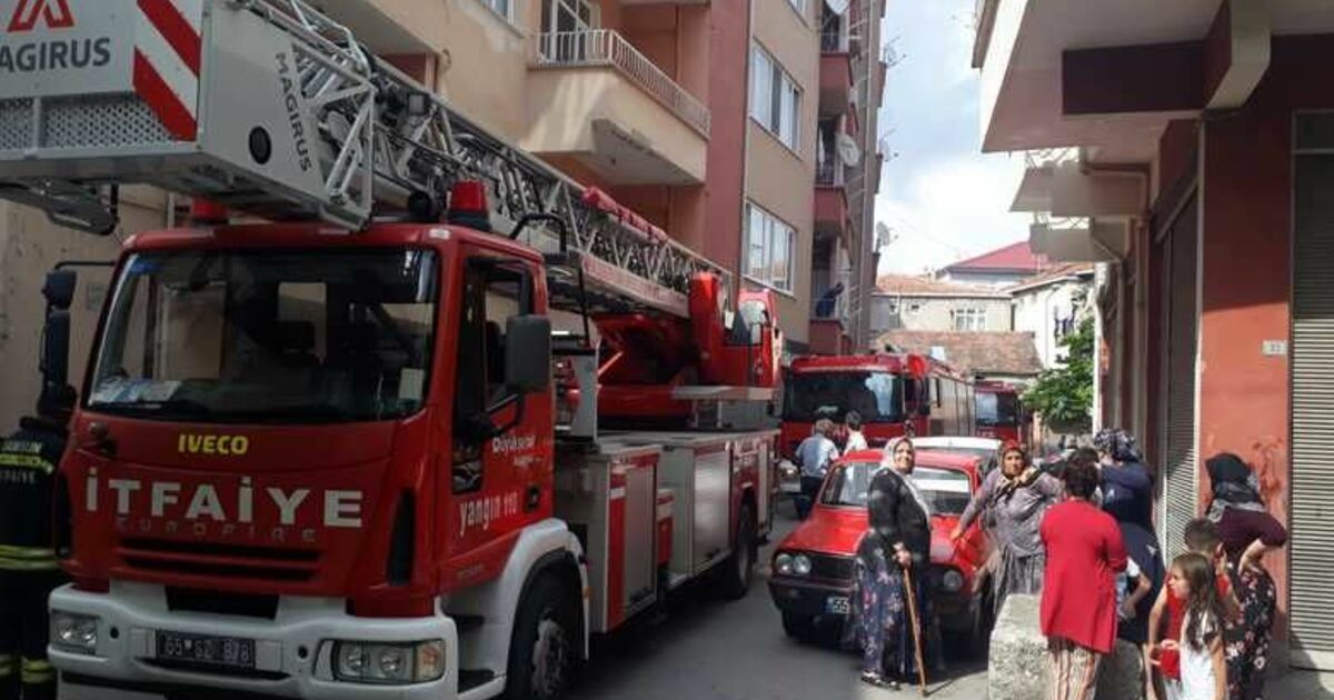 Çocukların Oyunu İtfaiyeyi Harekete Geçirdi